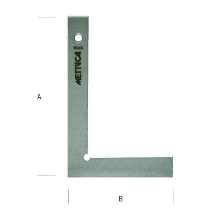 METRICA 29182 - Equerre simple en acier galvanisé