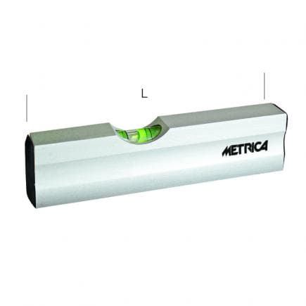 METRICA 31021 - NIVEAU DE POCHE AVEC 1 FLACON 100mm