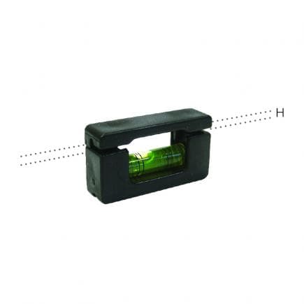 METRICA 33000 - MINI NIVEAU POUR FILS - BASE MAGNÉTIQUE - 55mm