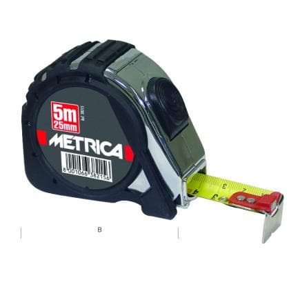 METRICA 38212 - METRICA ACTION CHROMÉ - FLEXOMÈTRE AUTOBLOQUANT AVEC AIMANT