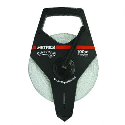 METRICA 40027 - RETOUR RAPIDE MÉTRIQUE - 100M - FIBRE DE VERRE