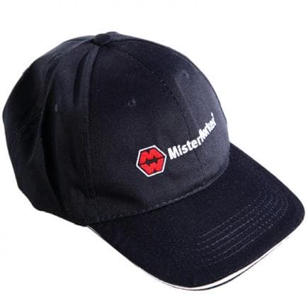 MISTER WORKER MWBR-0010-01 - Casquette noire d'extérieur en coton / polyester