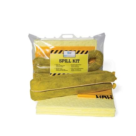 NEW PIG CSKCC30 - PIG® Essentials Kit Anti-D'eversement HazMat - Sac à Fermeture Clips