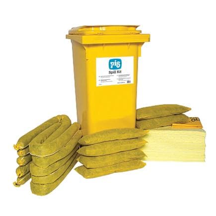 NEW PIG CSKWB120 - PIG® Essentials Kit HazMat en Conteneur sur Roulettes - Petit