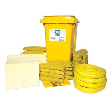 NEW PIG CSKWB360 - PIG® Essentials Kit HazMat en Conteneur sur Roulettes - Grand