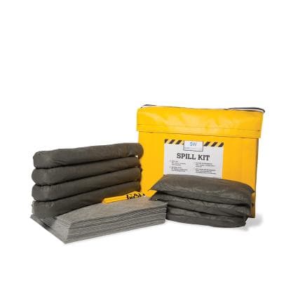 NEW PIG MSKVB50 - PIG® Essentials Kit Anti-D'eversement Universel - Sac d'epaule en Vinyle