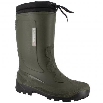 NORA F071300SPI-0040N500-46 - Bottes d'hiver unisexe Spirale JOHN vert olive