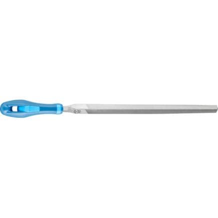 PFERD TOOLS 11211157 - Lime d’atelier tiers-point avec manche, taille 2 usage universel pour dégrossissage & usinage de finition