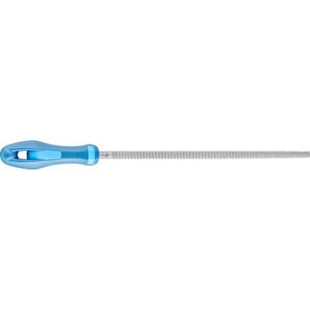 PFERD TOOLS 11234207 - Râpe à bois ronde avec manche, taille 2, usage universel pour dégrossissage & usinage de finition