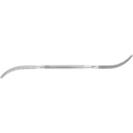 PFERD TOOLS 11303252 - Lime-râpe de constructeur d’escaliers demi-ronde, taille lime 2 / taille de râpe 2 pour nombreux matériaux (lot multiple)