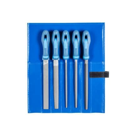 PFERD TOOLS 11800532 - Assortiment de limes d’atelier WR en étui enroulable 200 mm, taille 2 usage universel pour dégrossissage & usinage de...