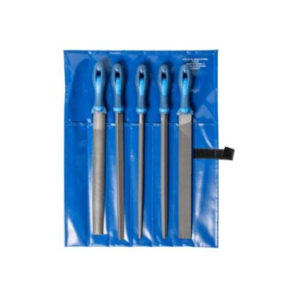 PFERD TOOLS 11800552 - Assortiment de limes d’atelier en étui enroulable 300 mm, taille 2 usage universel pour dégrossissage & usinage de finition...