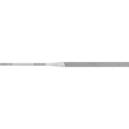 PFERD TOOLS 12502062 - Lime aiguille de précision plate à main, bord arrondi, taille suisse 1, moyenne (lot multiple)