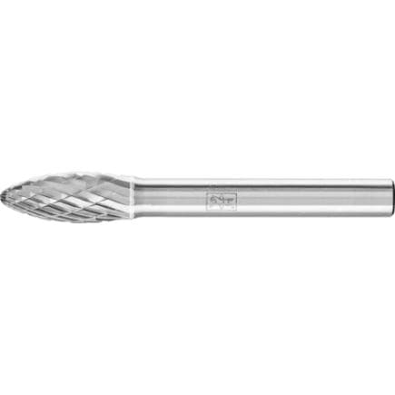 PFERD TOOLS 21000023 - Fraise lime carbure hautes performances TOUGH, forme de flamme B, résistante aux chocs