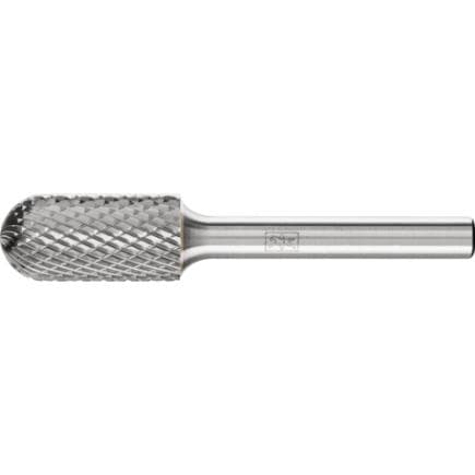 PFERD TOOLS 21000038 - Fraise lime carbure hautes performances TOUGH-S, à bout arrondi WRC, tige Ø 6 mm résistante aux chocs