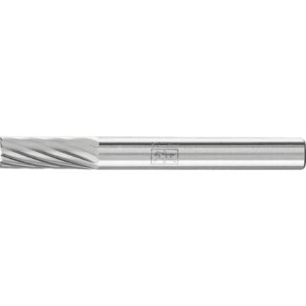 PFERD TOOLS 21100206 - Fraise lime carbure cylindrique ZYAS à denture en bout tige Ø 6 mm Z3, usinage universel, moyenne