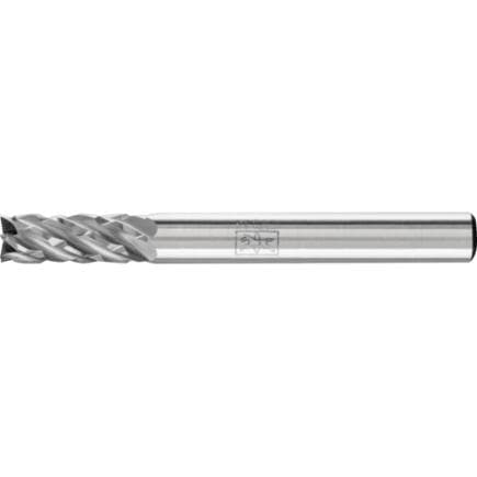 PFERD TOOLS 21100287 - Fraise sur tige en carbure hautes performances STEEL, forme cylindrique ZYAS, denture en bout pour l’acier