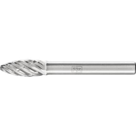 PFERD TOOLS 21103187 - Fraise lime carbure hautes performances STEEL, forme de flamme B pour acier