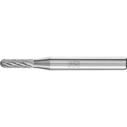 PFERD TOOLS 21205083 - Fraise lime carbure à bout arrondi WRC Z3P, usinage universel, moyenne, denture croisée