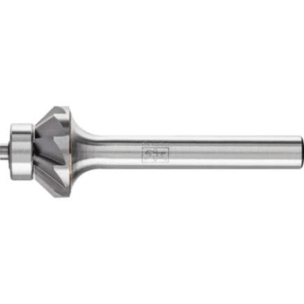 PFERD TOOLS 21115466 - Fraise lime carbure EDGE conique pointue KSK 45°, tige Ø 6 mm, chanfreinage