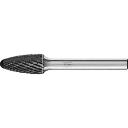 PFERD TOOLS 21117724 - Fraise lime carbure hautes performances, ogive à bout arrondi RBF, tige Ø 6 mm Z3P HICOAT, usinage universel