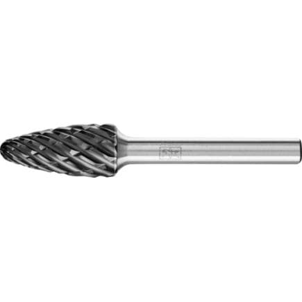 PFERD TOOLS 21117790 - Fraise lime carbure hautes performances STEEL, ogive à bout arrondi RBF, tige Ø 6 mm HICOAT pour acier