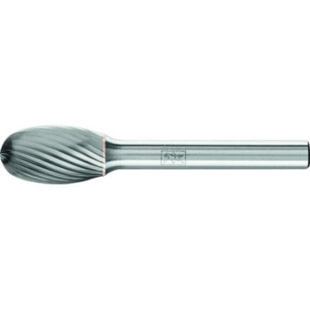 PFERD TOOLS 21135106 - Fraise lime carbure forme de goutte TRE, tige Ø 6 mm Z3, usinage universel, moyenne