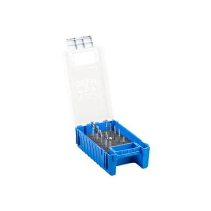 PFERD TOOLS 21901603 - Jeu de petites fraises sur tige en carbure hautes performances 1603 ALU Ø 6/3mm Ø de tige 3mm pour aluminium/métaux non...