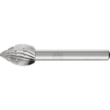 PFERD TOOLS 22105536 - Fraise lime HSS forme spéciale, tige Ø 6 mm Z 3, usinage universel, moyenne, fine, brise-copeaux