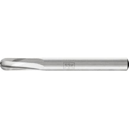 PFERD TOOLS 22410716 - Fraise lime HSS forme cylindrique à bout arrondi C, tige Ø 6 mm Z 1, usinage universel, grossière