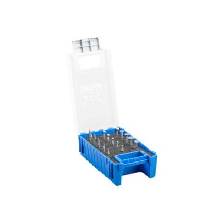 PFERD TOOLS 22900845 - Jeu de fraises de finition 84, denture spéciale, tige Ø 3 mm, usinage universel, moyenne, fine (15 pcs.)