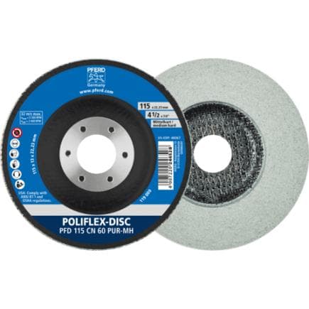 PFERD TOOLS 41130106 - Disque Poliflex PFD liant PUR mi-dur (lot multiple)