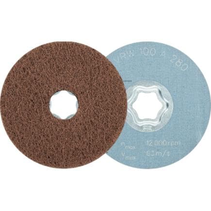 PFERD TOOLS 42001030 - Rondelle en non-tissé tendre COMBICLICK CC pour le nettoyage et le satinage avec une meuleuse d'angle (lot multiple)