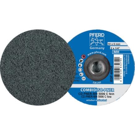 PFERD TOOLS 42759104 - Rondelle en non-tissé comprimée COMBIDISC CD PNER mi-dure SIC fine pour la finition (lot multiple)
