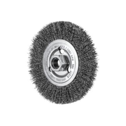 PFERD TOOLS 43502201 - Brosse plate non torsadée RBU M14 fil d’acier Ø 0,30 meuleuses d’angle