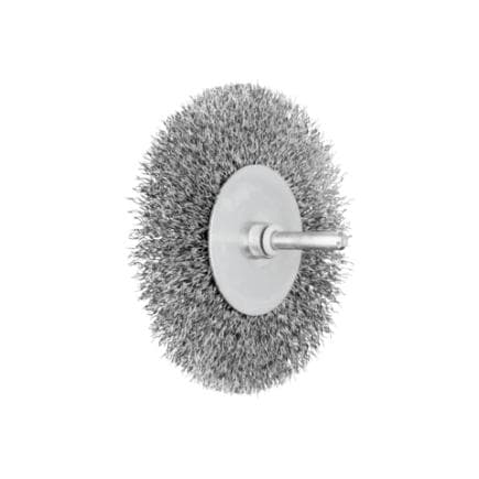 PFERD TOOLS 43198007 - Brosse plate non torsadée POS RBU tige Ø 6 mm fil d’acier