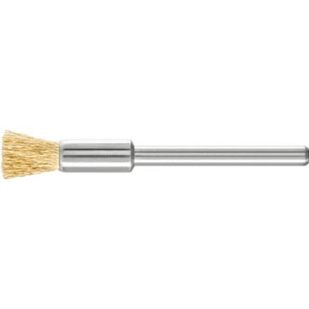 PFERD TOOLS 43200353 - Brosse pinceau miniature PBU Ø 5 mm tige Ø 3 mm fil de laiton (lot multiple)