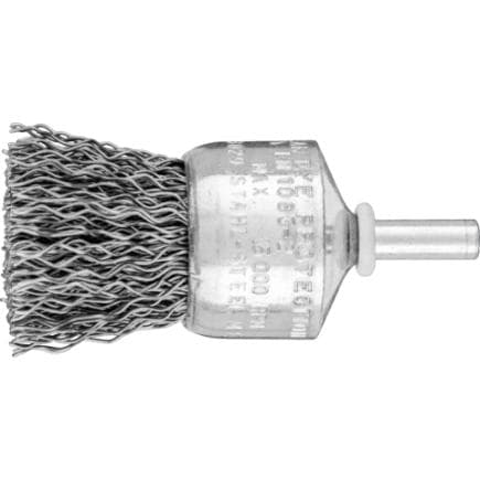 PFERD TOOLS 43298004 - Brosse pinceau non torsadée PBU tige Ø 6 mm fil d’acier (lot multiple)