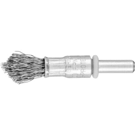 PFERD TOOLS 43217002 - Brosse pinceau pointue non torsadée PBUS Ø 10 mm tige Ø 6 mm fil d’acier (lot multiple)