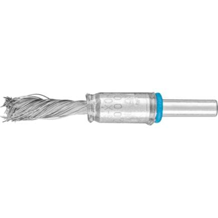 PFERD TOOLS 43298008 - Brosse pinceau SINGLETWIST torsadée PBGS tige Ø 6 mm fil d’acier inoxydable (lot multiple)