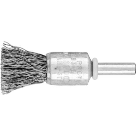 PFERD TOOLS 43298001 - Brosse pinceau non torsadée POS PBU tige Ø 6 mm fil d’acier (lot multiple)