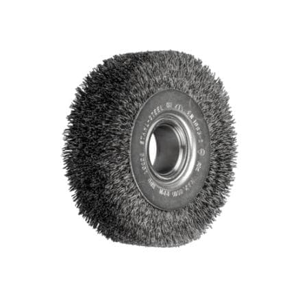 PFERD TOOLS 43701115 - Brosse plate large non torsadée RBU fil d’acier touret à meuler
