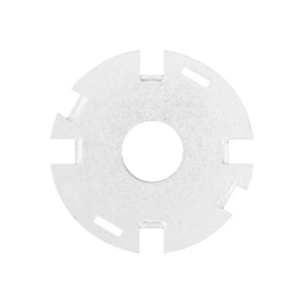 PFERD TOOLS 43690036 - Paire d’adaptateurs pour brosses plates torsadées et brosses d’ébavurage avec alésage