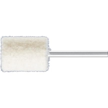 PFERD TOOLS 44151520 - Feutres de polissage sur tige mi-durs à forme cylindrique avec perforation frontale (lot multiple)