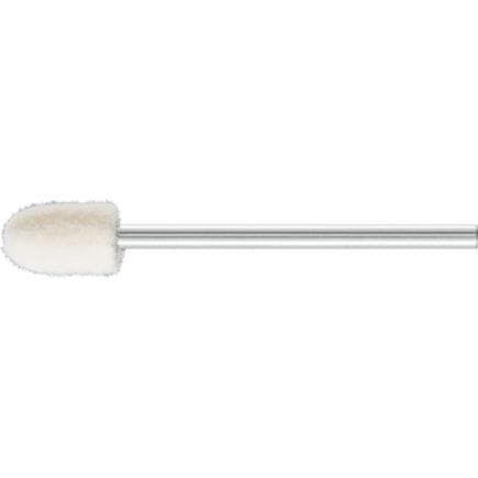 PFERD TOOLS 44100230 - Feutres de polissage sur tige mi-durs à forme cylindrique à bout arrondi (lot multiple)