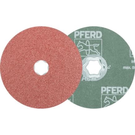 PFERD TOOLS 44498018 - Disque en fibres à grain corindon COMBICLICK pour applications universelles (lot multiple)