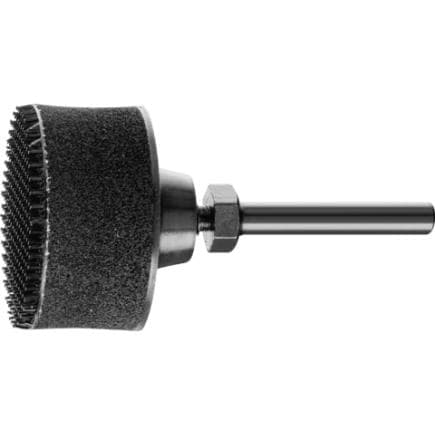 PFERD TOOLS 44604060 - Support POLINOX pour rondelles de bouchonnage en non-tissé auto-agrippant tige Ø 6 mm
