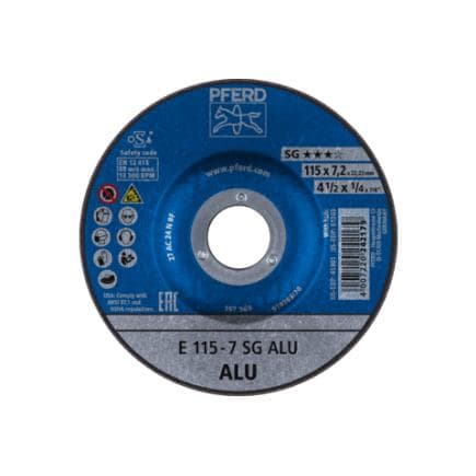 PFERD TOOLS 62211622 - Disque à ébarber E gamme performance SG ALU pour aluminium (lot multiple)