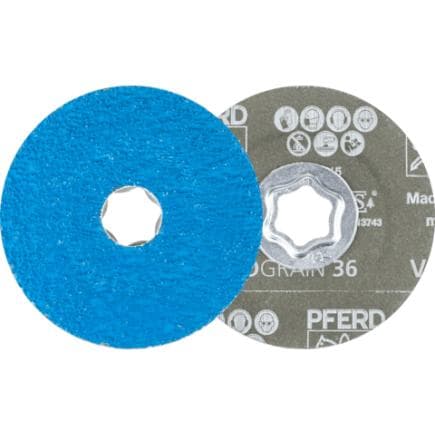 PFERD TOOLS 64110080 - Disque en fibres COMBICLICK VICTOGRAIN-COOL pour acier et acier inoxydable (lot multiple)