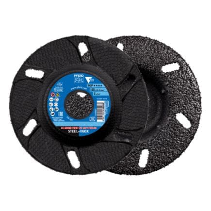 PFERD TOOLS 64196126 - Disque abrasif CC-GRIND VIEW gamme spéciale SGP STEELOX pour acier/acier inoxydable (lot multiple)